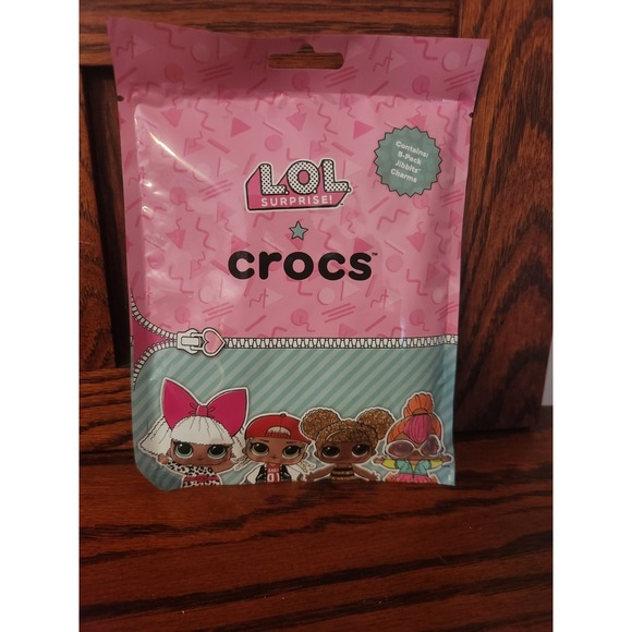 Crocs Jibbitz LOL Surprise 5 Pack Charms NEW Sealed, Blind Pack. - Picture 1 of 5